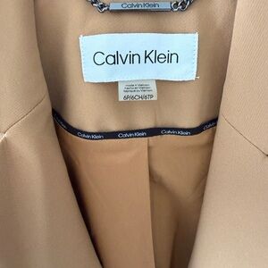 Calvin Klein Camel Blazer new with tags